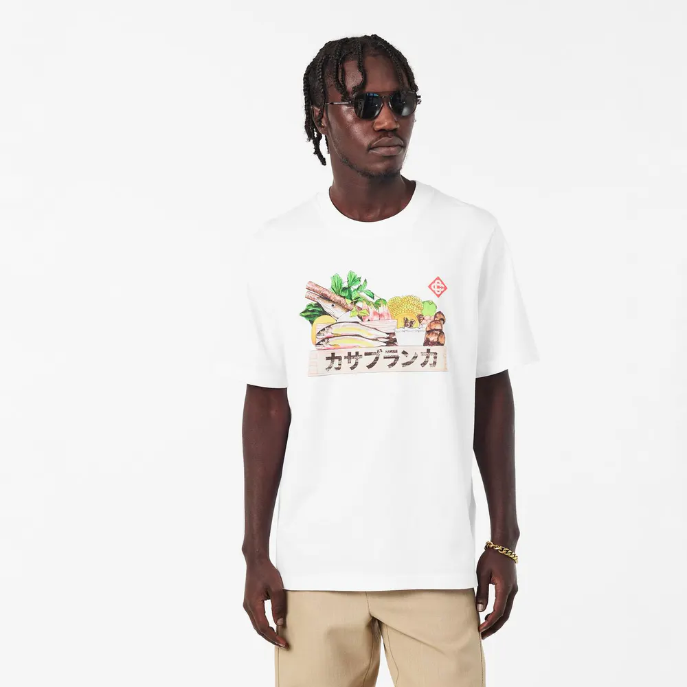 Casablanca Men's Ingredients T-Shirt detail 3