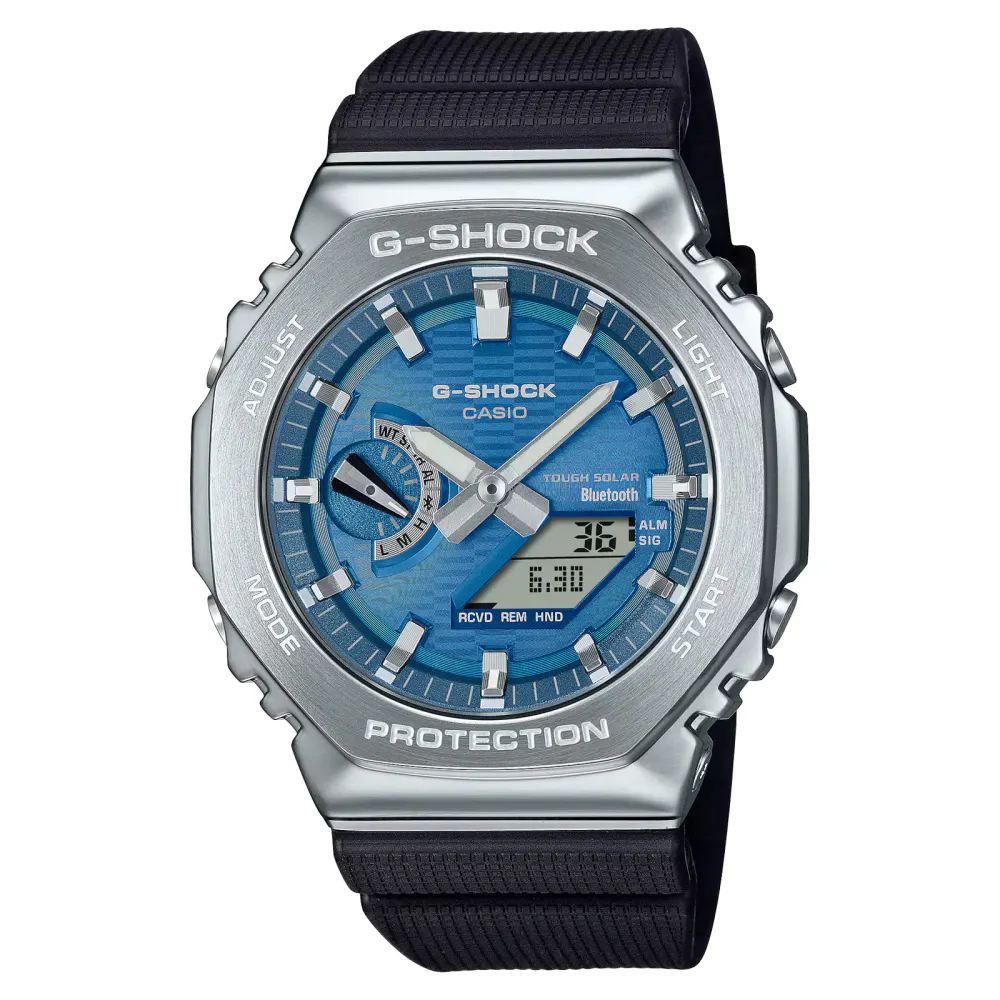 Casio G-SHOCK 2100 Series 49.3mm X 44.4mm Mens Watch Blue detail 2