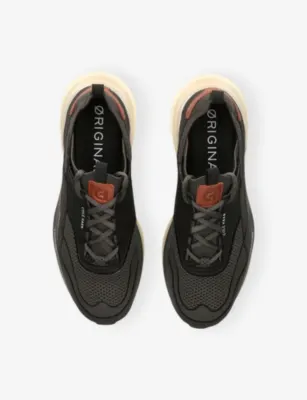 COLE HAAN ØriginalGrand Quadstar Stitchlite™ Knitted Trainers - EUR 43.5 / 9.5 UK MEN in GREY/DARK, additional product view 2