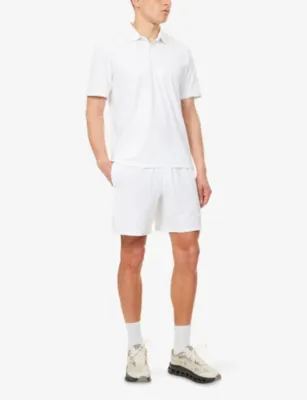 LULULEMON Short-Sleeved Stretch-Woven Polo Shirt detail 2
