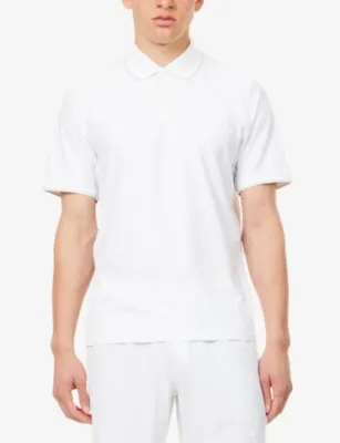 LULULEMON Short-Sleeved Stretch-Woven Polo Shirt detail 3