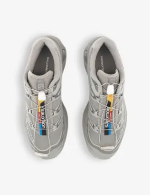 SALOMON XT-6 quick-lace mesh low-top trainers - 3.5 in GHOST GRAY GHOST GRAY GR, additional product view 2