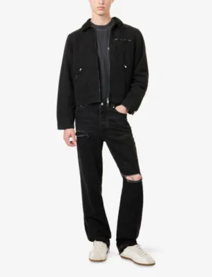 REPRESENT Heaton Distressed Denim Jeans detail 2