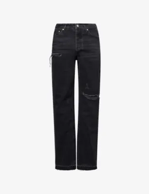REPRESENT Heaton Distressed Denim Jeans