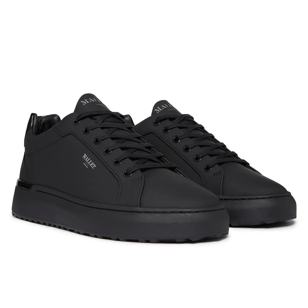 Mallet Men's Low Trainers in Blackout, additional product view 3