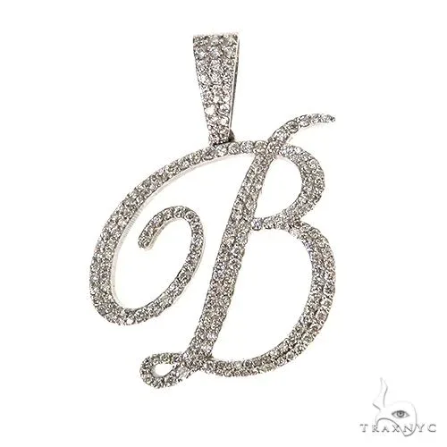 RINA - For Him FACTORY Initial B Pendant 2062 in Rose Gold – Pendant