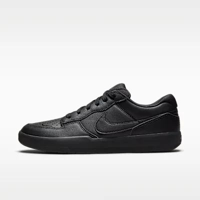 Nike SB Force 58 Premium Skate Shoe - Black/Black/Black/Black
