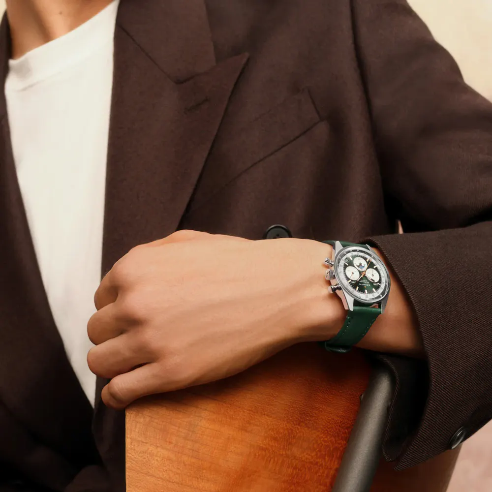 Zenith Chronomaster Original 38mm Mens Watch Green in Green, additional product view 3