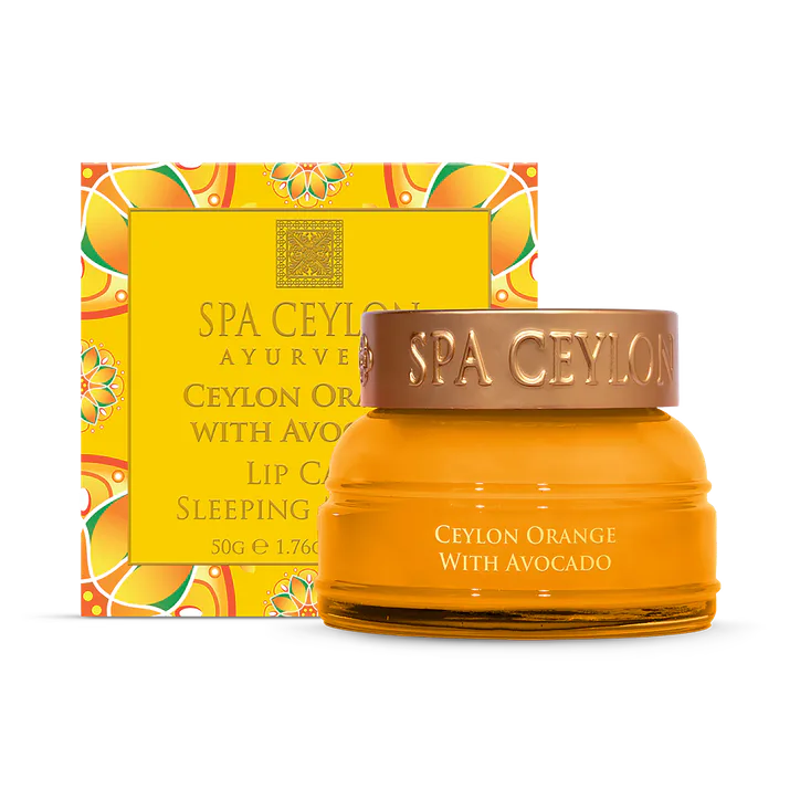 Spa Ceylon Ceylon Orange With Avocado - Lip Care Sleeping Masque 50g - Orange & Avacodo