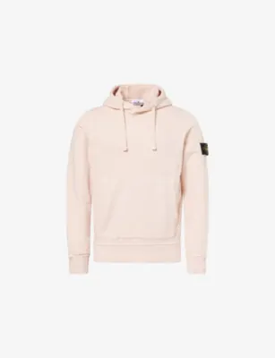 STONE ISLAND Brand-Badge Cotton Hoody