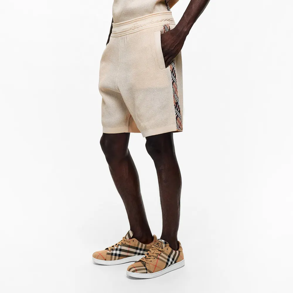Burberry Men's Knitted Shorts detail 3