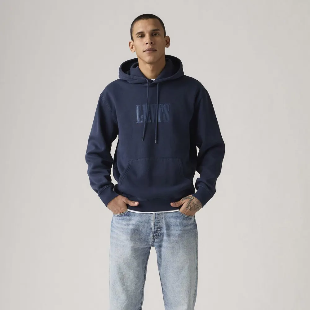 Levis Men's Graphic Relaxed Fit Hoodie detail 2