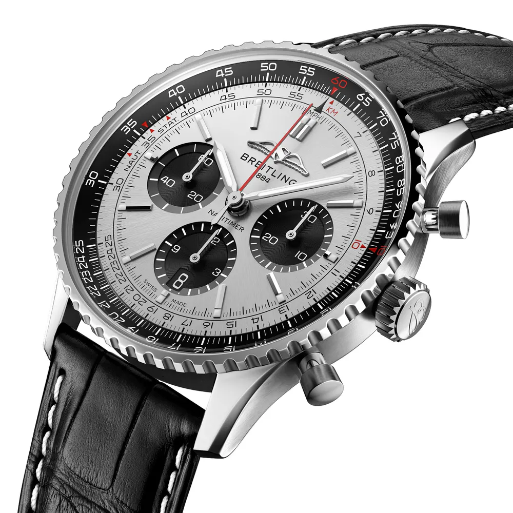 Breitling Navitimer B01 Chronograph 43 Stainless Steel Watch detail 3
