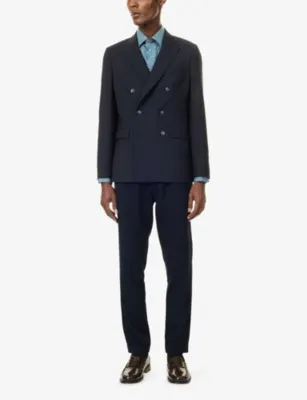 PAUL SMITH Double-Breasted Wool-Blend Blazer detail 3
