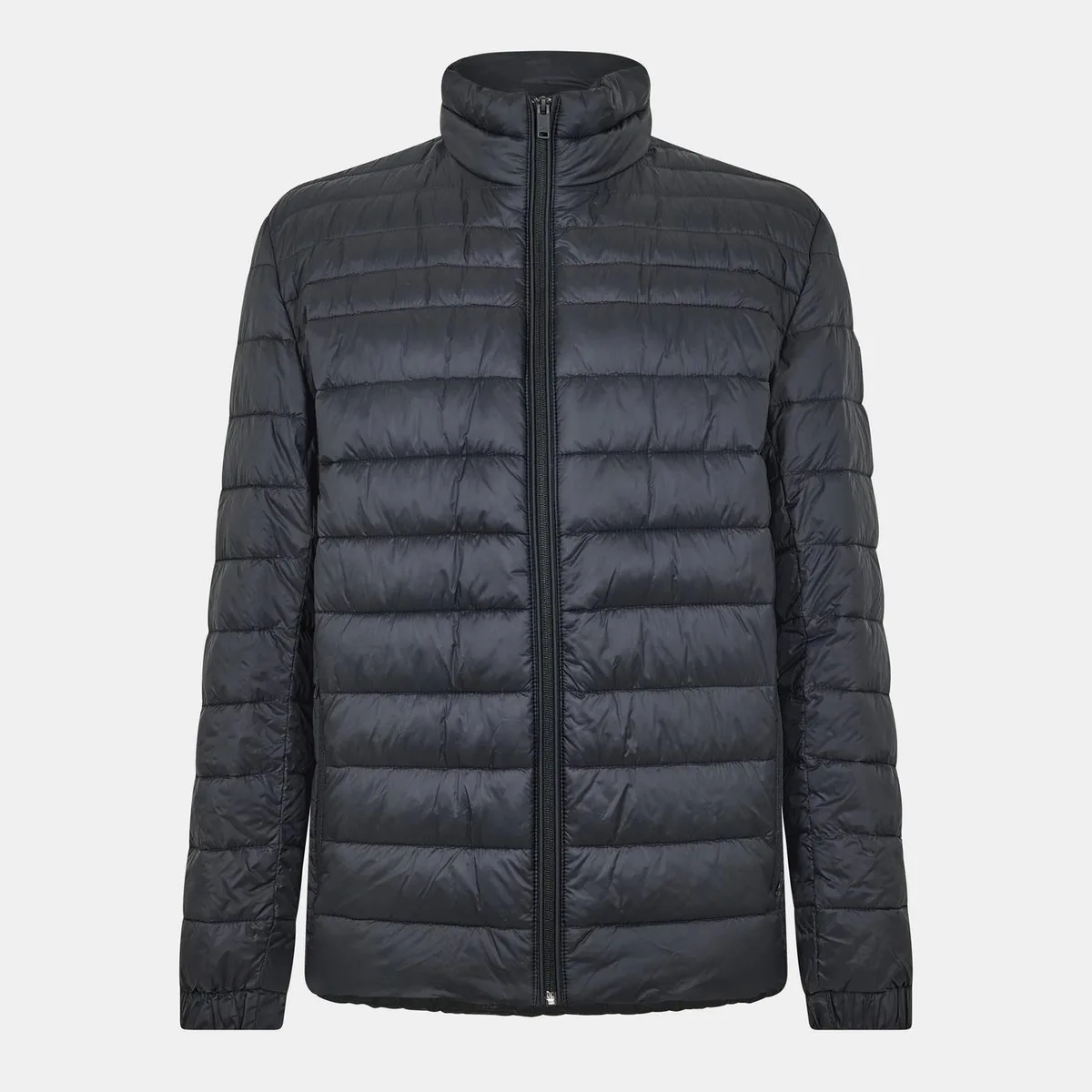 Boss Men's Oden Orange Lightweight Short Puffer Jacket