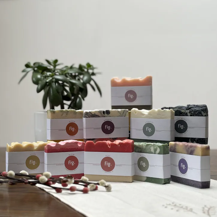Fig Soap Bar - Peace - Yoghurt & Lavender detail 3