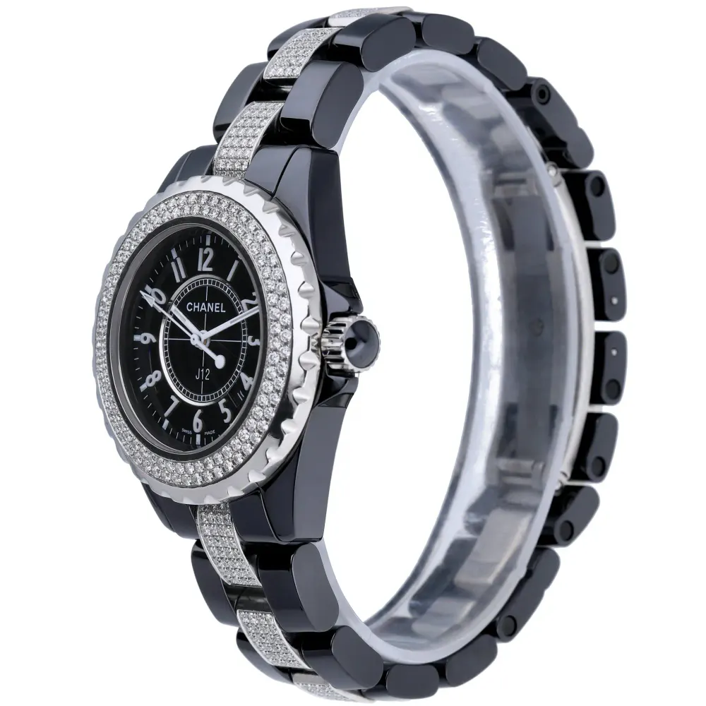 Chanel J12 H1339 — 2007 — Good in Black Arabic, additional product view 2