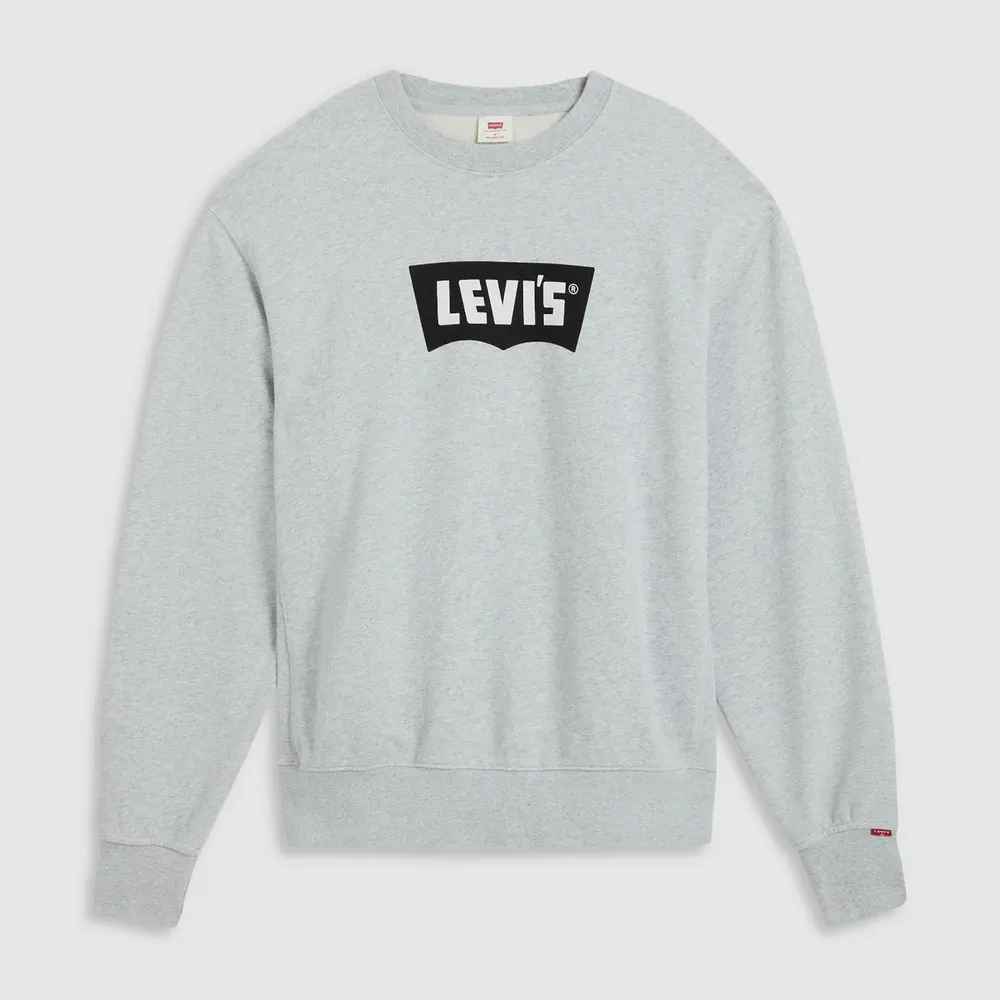 Levis Men's Premium Graphic Cotton Crew-Neck Jumper