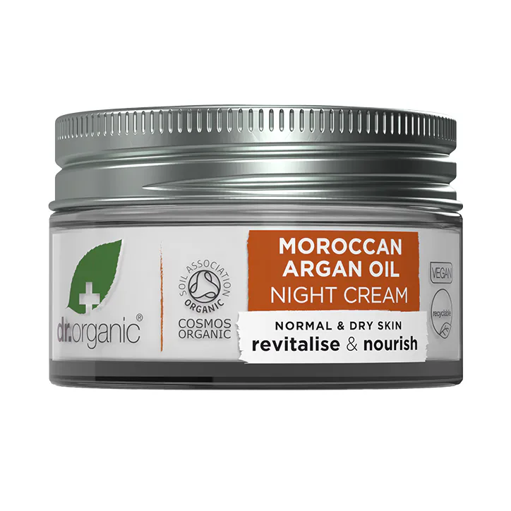 Dr Organic Moroccan Argan Oil Night Cream 50ml detail 2