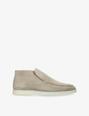 AURELIEN City Suede Loafers - EUR 43 / 9 UK MEN in GREY/LIGHT – Mens | Loafers