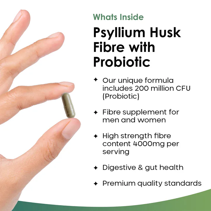 New Leaf Products Psyllium Husk Capsules 365 Capsules detail 2