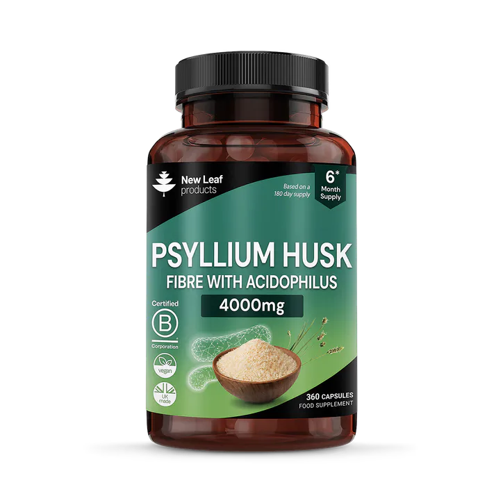 New Leaf Products Psyllium Husk Capsules 365 Capsules