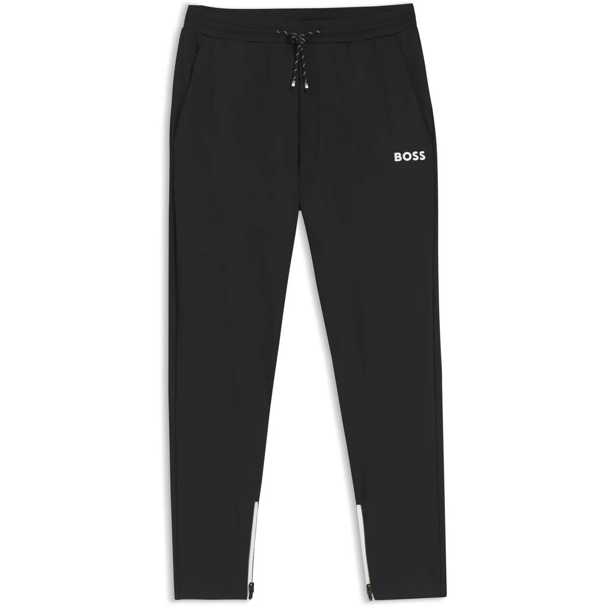 Boss Men's Spin Logo Crew-Neck Long-Sleeve T-Shirt