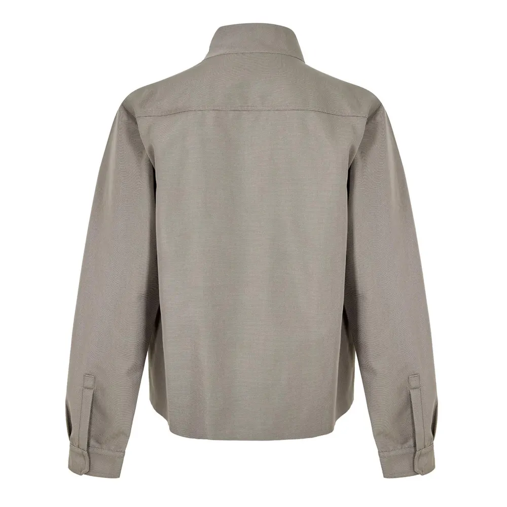 Rick Owens Men's LPM Harrington Jacket in Dust, additional product view 2