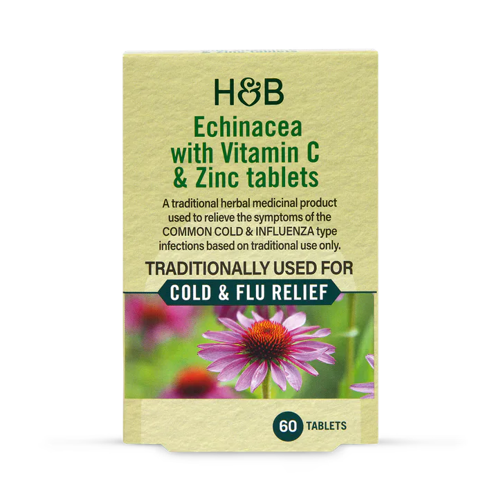 For Him Echinacea with Vitamin C & Zinc 60 Tablets