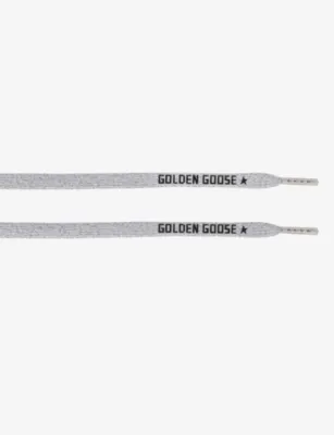 GOLDEN GOOSE Branded Woven Laces - S detail 2
