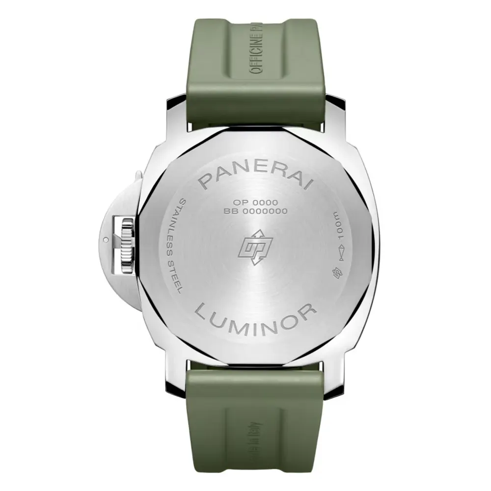 Panerai Luminor Base Logo 44mm Mens Watch - Interchangeable Strap detail 2