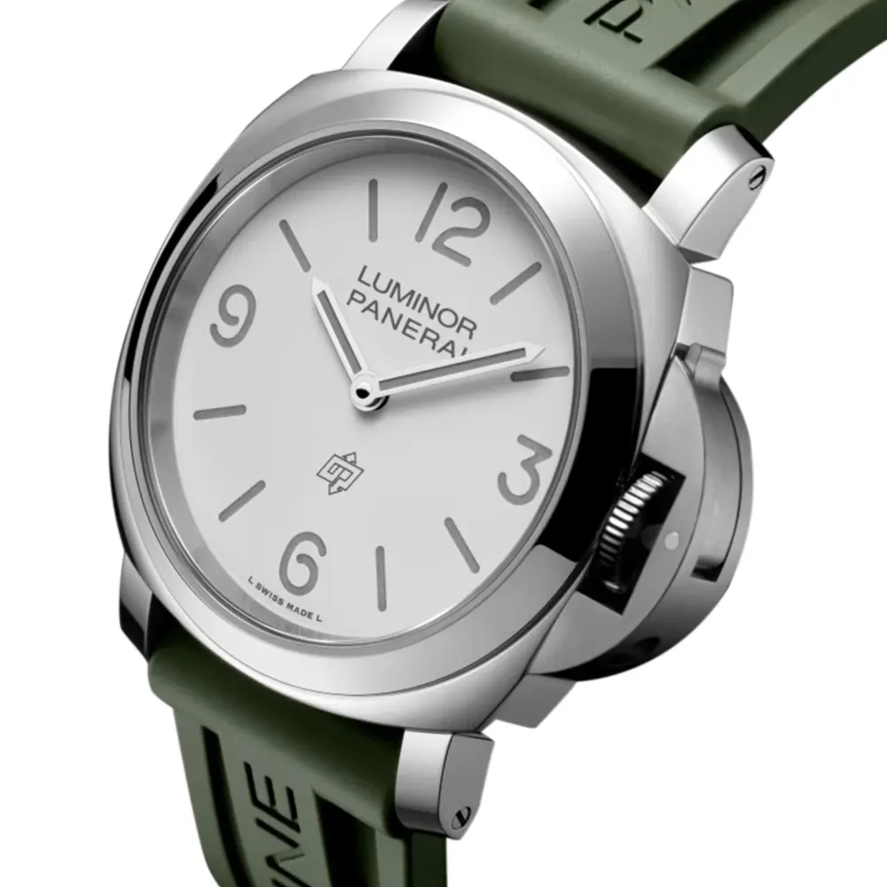 Panerai Luminor Base Logo 44mm Mens Watch - Interchangeable Strap detail 3