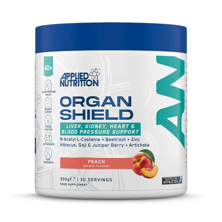 Applied Nutrition Organ Shield Support Powder Peach 300g