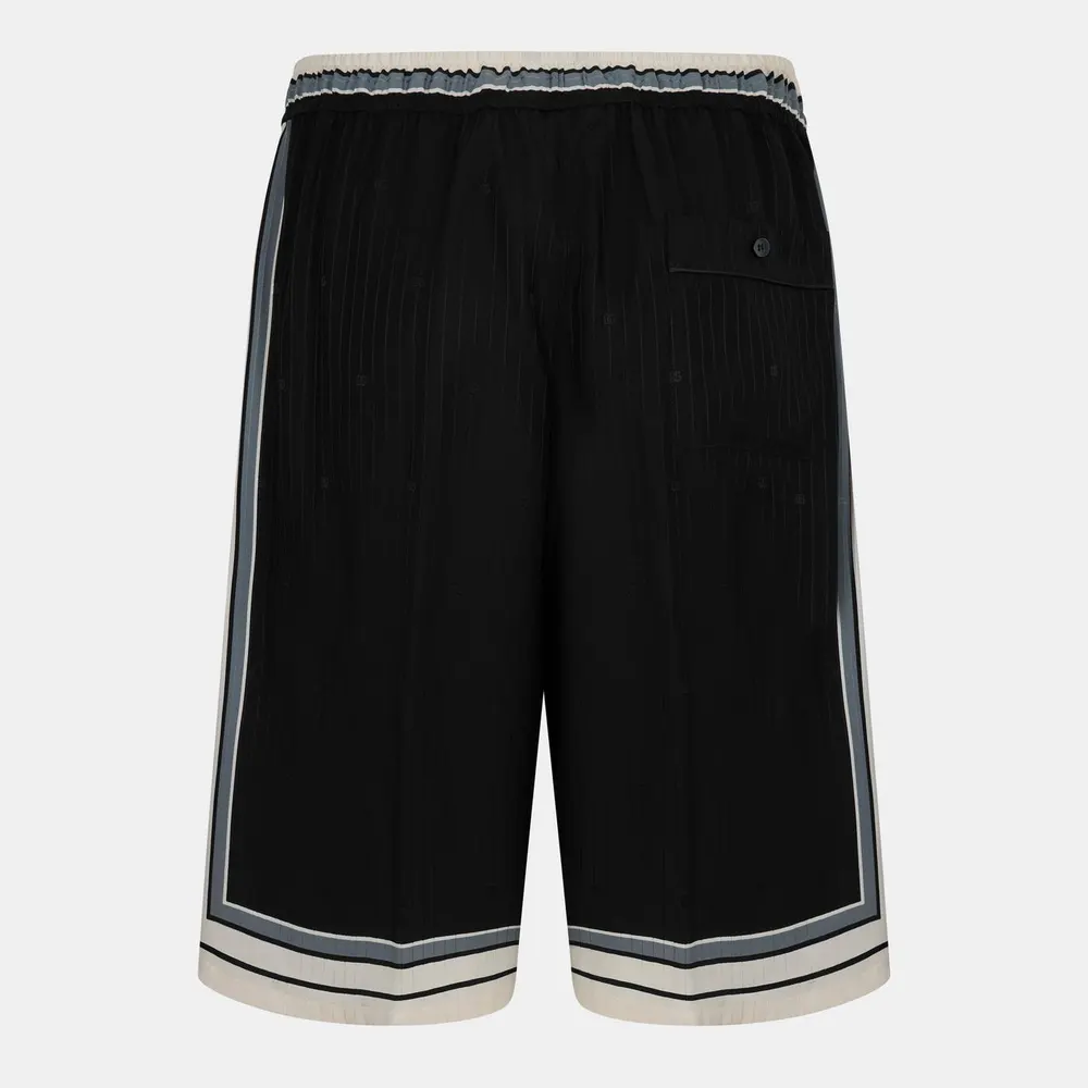 Dolce and Gabbana Men's Riga Woven Tracksuit Shorts detail 2
