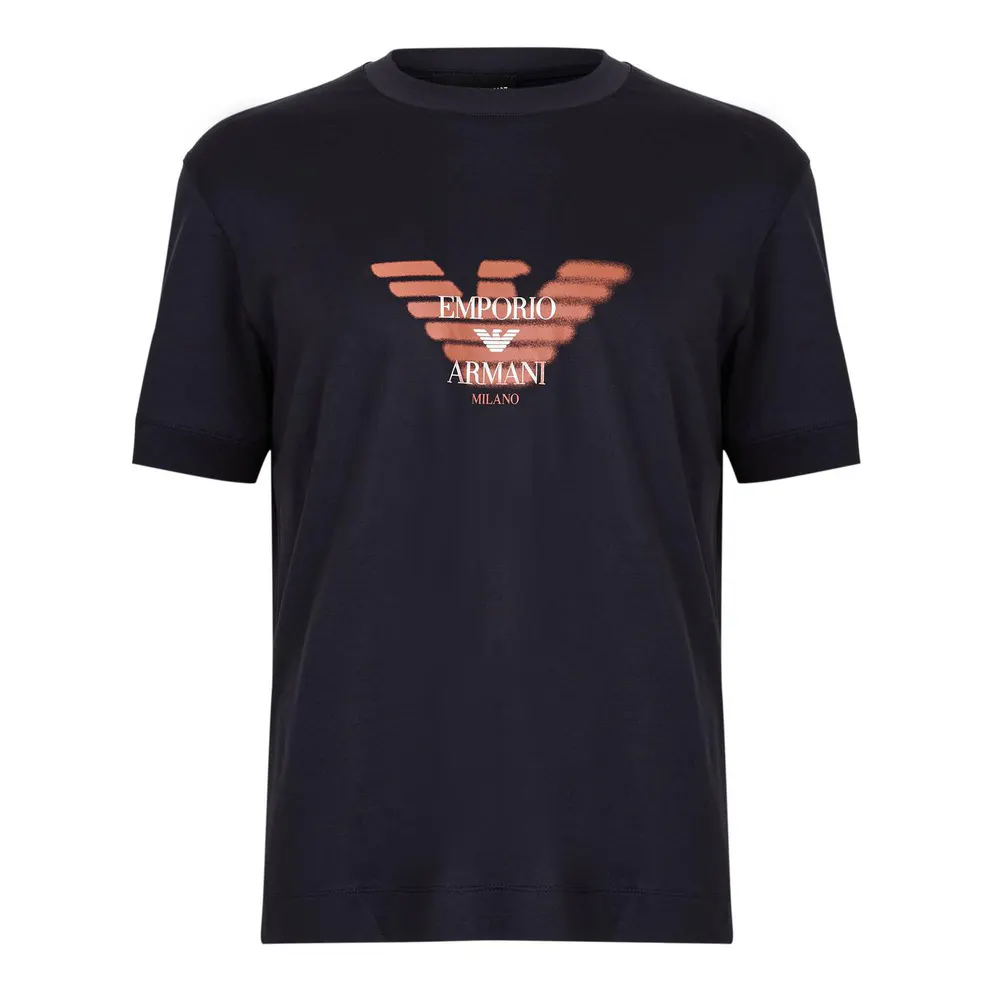 Emporio Armani Men's Crew-Neck Short-Sleeve T-Shirt