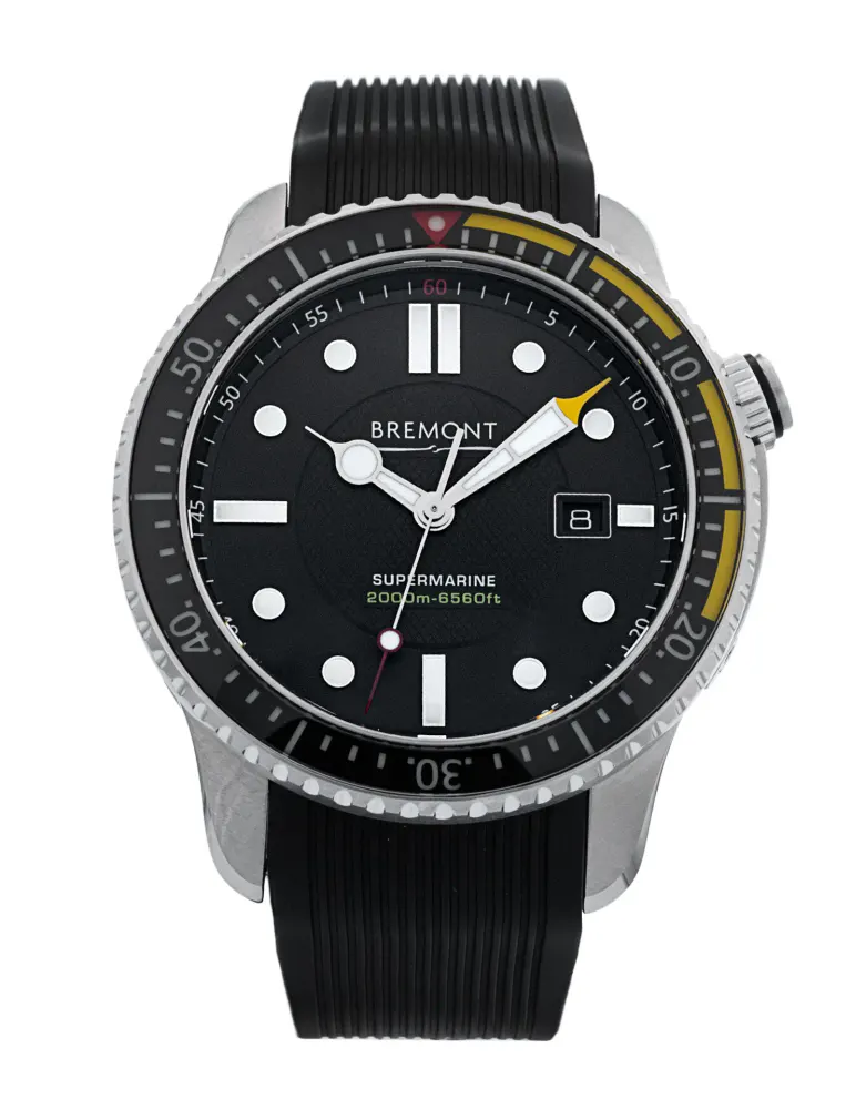 Bremont Supermarine S2000/YLW-BR — 2020 — Excellent in Black – Pre-owned watches