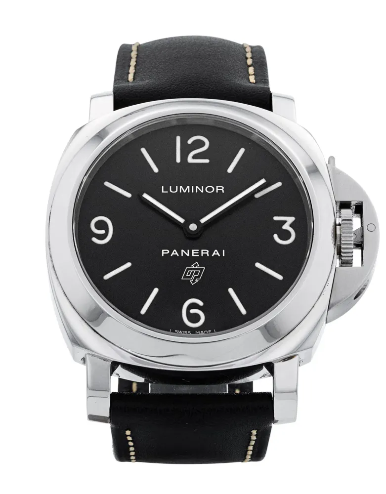Panerai Luminor Base PAM00000 — 2016 — Excellent in Black Quarter Arabic – Pre-owned watches