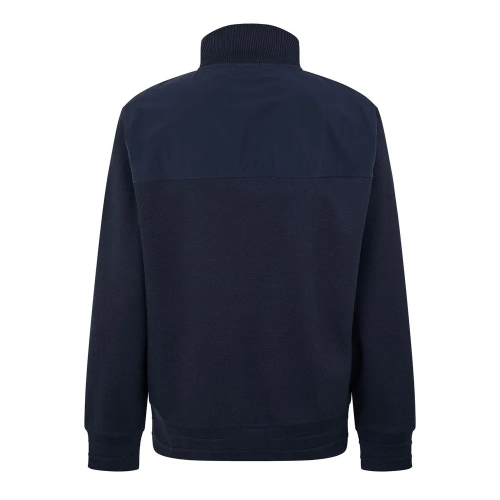 Boss Men's Sidney Cotton Long Sleeve 1/4 Zip Fleece detail 2