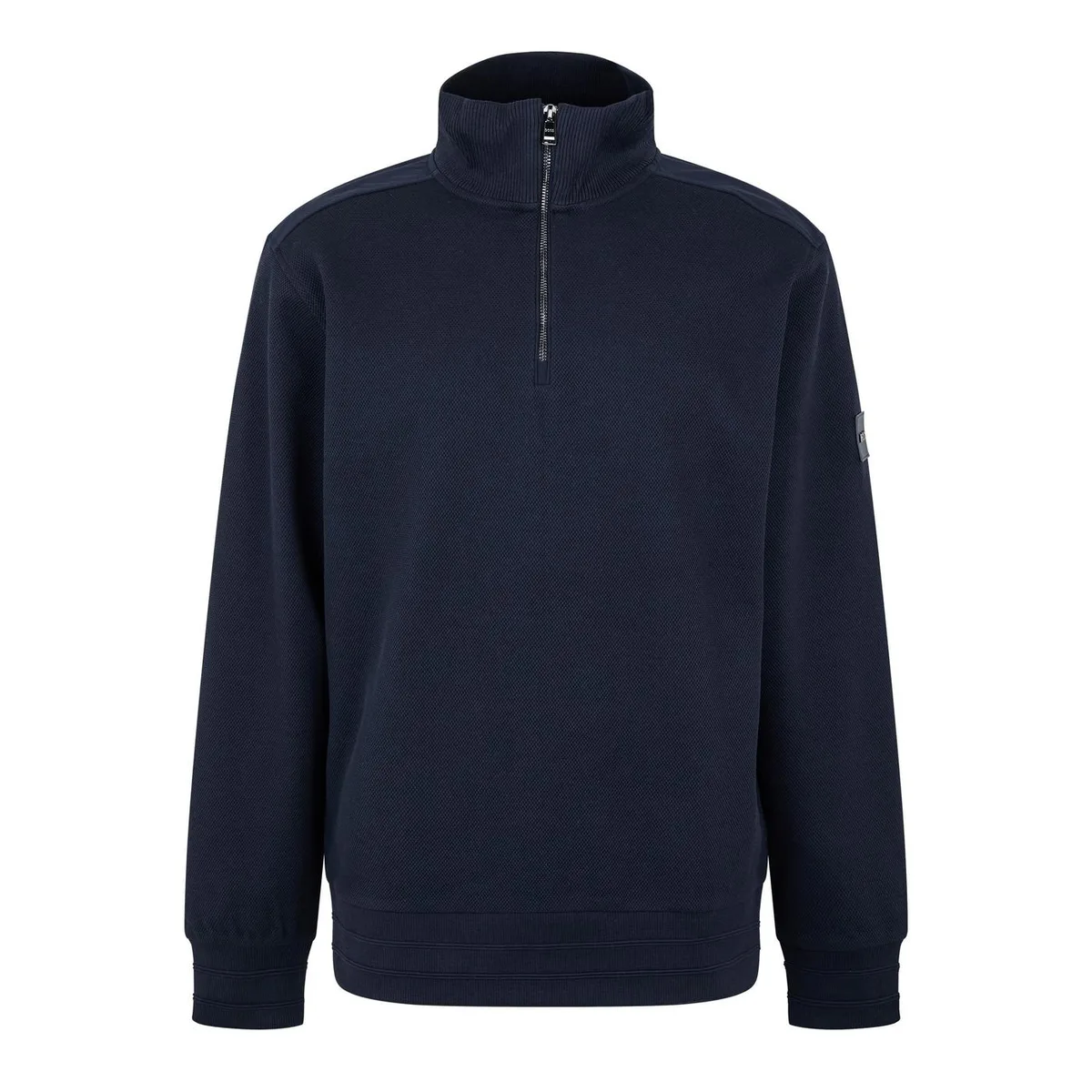 Boss Men's Sidney Cotton Long Sleeve 1/4 Zip Fleece