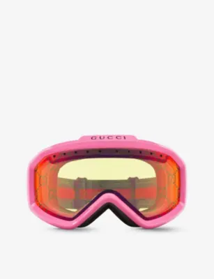 GUCCI GC001928 GG1210S irregular-frame injected googles