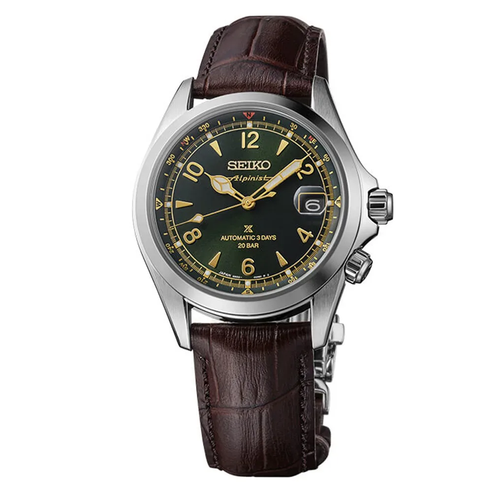 Seiko Prospex Prospex Alpinist 39.5mm Mens Watch Classic Pine Green