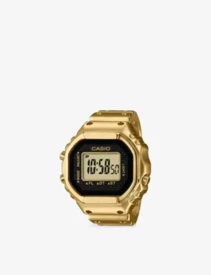 G-SHOCK CRW-001G-9ER Stainless-Steel Quartz Ring Watch 25.2mm in GOLD – Mens | Jewellery | Rings