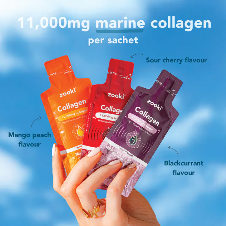 Zooki Super Strength Marine Collagen 11,000mg Mixed Flavours 90 Sachets Bundle detail 2