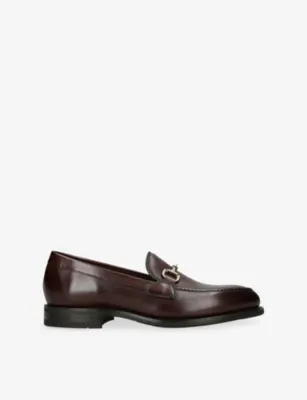 LOAKE Kensington Leather Loafers - EUR 43 / 9 UK MEN in Dark Brown – Mens | Loafers