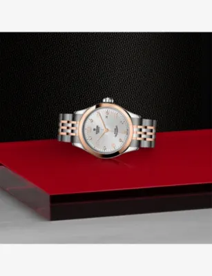 TUDOR 1926 Stainless-Steel and Rose-Gold Automatic Watch 28mm in SILVER, additional product view 3