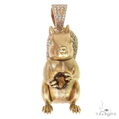 RINA - For Him CUSTOM CVD Custom Made Shmopy Pendant 68903 in Rose Gold – Pendant