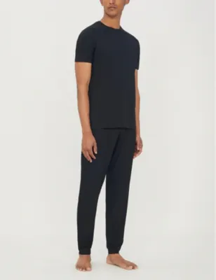 DEREK ROSE Basel stretch-modal pyjama bottoms detail 3