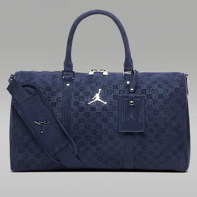 Jordan Suede Monogram Duffel (25L) - Midnight Navy