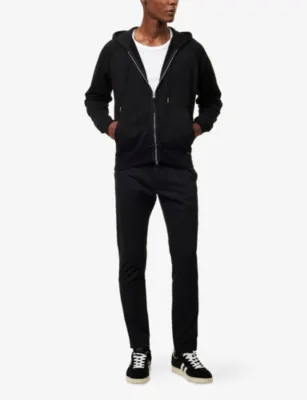 TOM FORD Regular-Fit Kangaroo-Pocket Cotton Hoodie detail 2