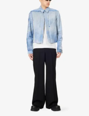 RICK OWENS Basic Sleeveless Cotton Tank Top detail 2